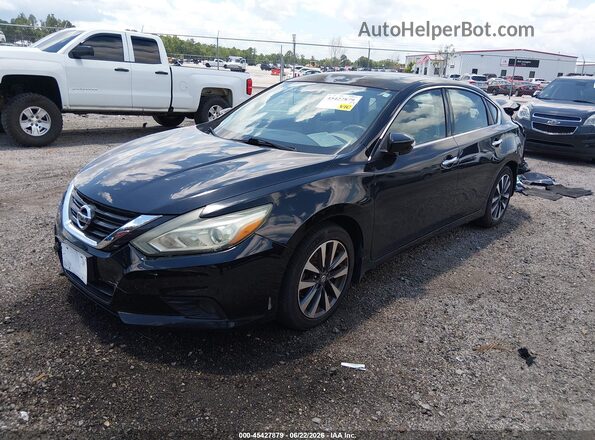 1N4AL3AP0GC146776 2016 NISSAN ALTIMA Black წინა მარცხენა ხედი სამი მეოთხედიდან