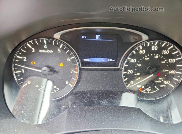 1N4AL3AP0GC170768 2016 NISSAN ALTIMA Black Instrument cluster view