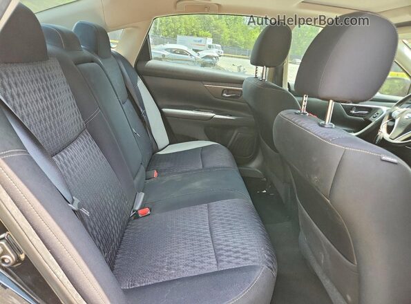 1N4AL3AP0GC170768 2016 NISSAN ALTIMA Black Rear seats view
