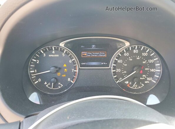 1N4AL3AP0GC203185 2016 NISSAN ALTIMA Gray Widok zestawu wskaźników