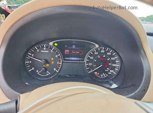 1N4AL3AP0GC218091 2016 NISSAN ALTIMA White Instrument cluster view