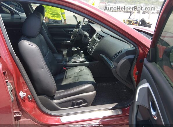 1N4AL3AP0GC224070 2016 NISSAN ALTIMA Red Widok wnętrza z przodu