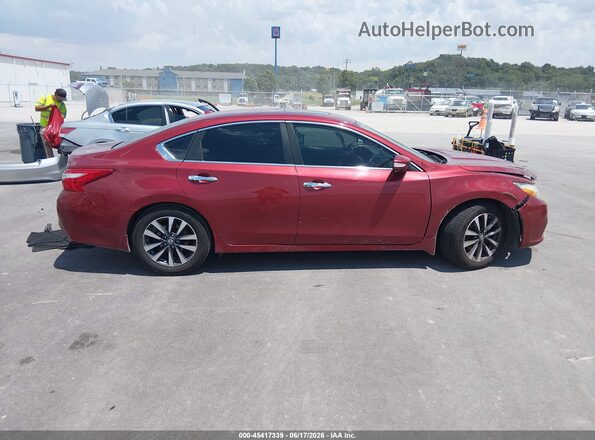 1N4AL3AP0GC224070 2016 NISSAN ALTIMA Red Widok wnętrza z tyłu