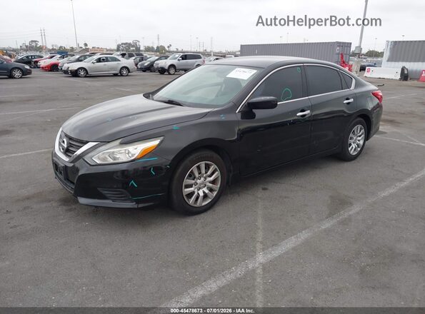1N4AL3AP0GC240611 2016 NISSAN ALTIMA Black წინა მარცხენა ხედი სამი მეოთხედიდან