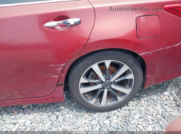 1N4AL3AP0GC263192 2016 NISSAN ALTIMA Red Vista del cuadro de instrumentos