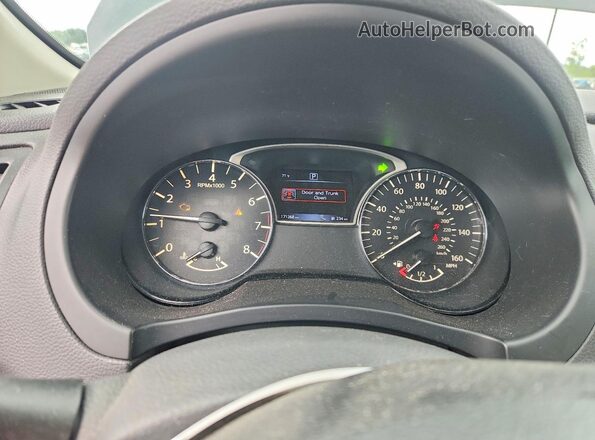 1N4AL3AP0GN311276 2016 NISSAN ALTIMA Черный Вид щитка приборов