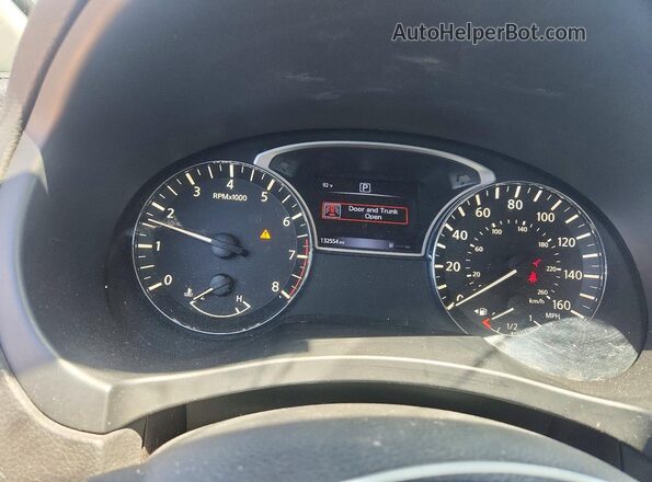 1N4AL3AP0GN368917 2016 NISSAN ALTIMA Black ხელსაწყოთა პანელის ხედი