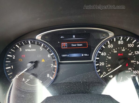 1N4AL3AP0GN392294 2016 NISSAN ALTIMA Red Սարքավորումների վահանակի տեսք