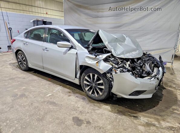 1N4AL3AP0HC146942 2017 NISSAN ALTIMA Серебряный Передняя правая четверть