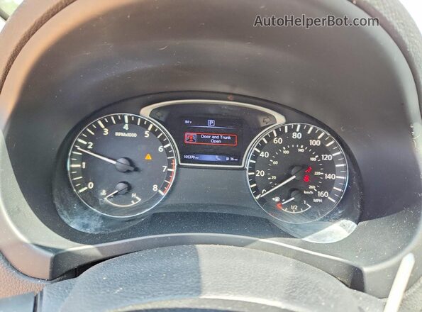 1N4AL3AP0HC159352 2017 NISSAN ALTIMA Silver Instrument cluster view