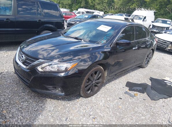 1N4AL3AP0HC171050 2017 NISSAN ALTIMA Black Przód lewy