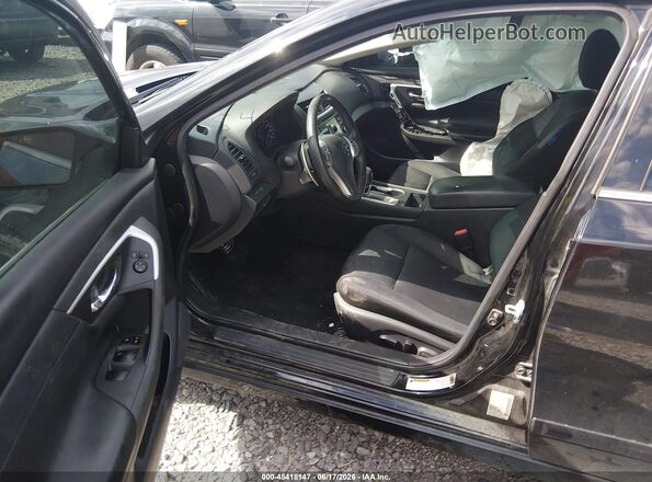 1N4AL3AP0HC171050 2017 NISSAN ALTIMA Black Widok wnętrza z przodu