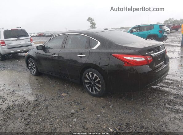 1N4AL3AP0HC243493 2017 NISSAN ALTIMA Черный Задняя левая четверть