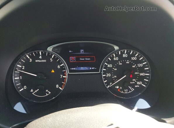 1N4AL3AP0HC283976 2017 NISSAN ALTIMA Gray Սարքավորումների վահանակի տեսք