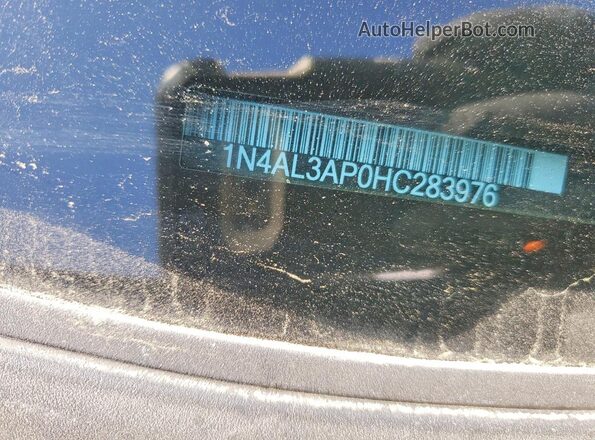 1N4AL3AP0HC283976 2017 NISSAN ALTIMA Gray Շարժիչի բաժամունքի տեսք