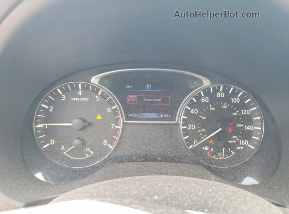 1N4AL3AP0HC287509 2017 NISSAN ALTIMA Silver Widok zestawu wskaźników