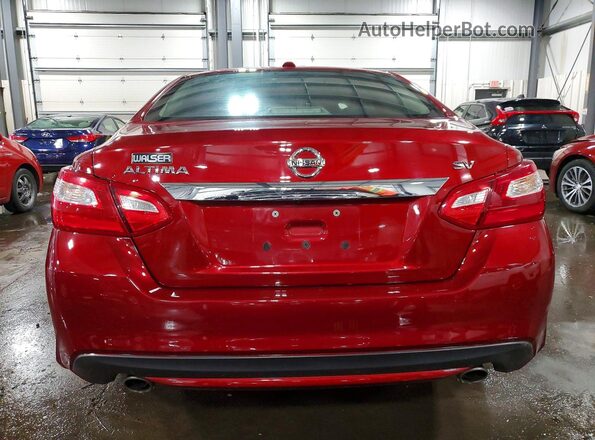 1N4AL3AP0HC295173 2017 NISSAN ALTIMA Красный Вид сзади