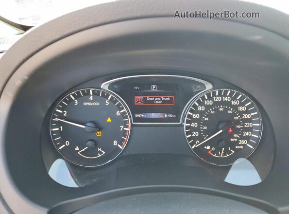 1N4AL3AP0HC473163 2017 NISSAN ALTIMA Black Instrument cluster view