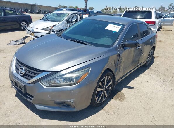 1N4AL3AP0HC489511 2017 NISSAN ALTIMA Gray წინა მარცხენა ხედი სამი მეოთხედიდან