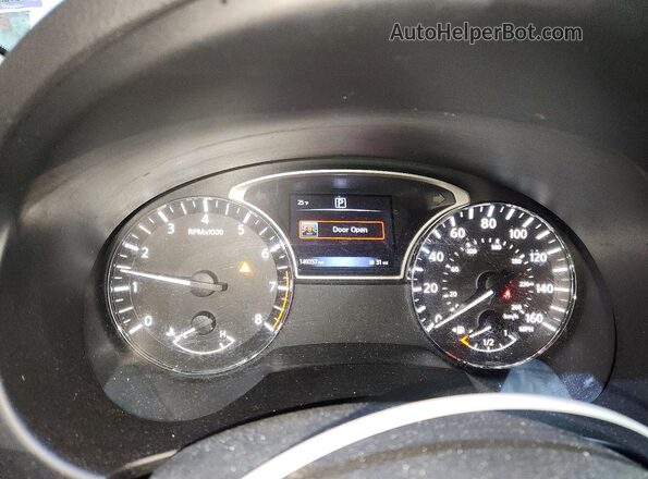 1N4AL3AP0HN333991 2017 NISSAN ALTIMA White Widok zestawu wskaźników