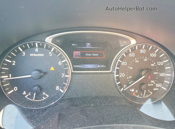 1N4AL3AP0HN363802 2017 NISSAN ALTIMA Silver Սարքավորումների վահանակի տեսք