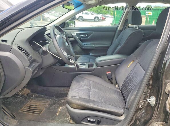 1N4AL3AP0JC110268 2018 NISSAN ALTIMA Черный Вид салона спереди