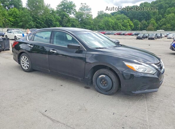 1N4AL3AP0JC110268 2018 NISSAN ALTIMA Черный Передняя правая четверть