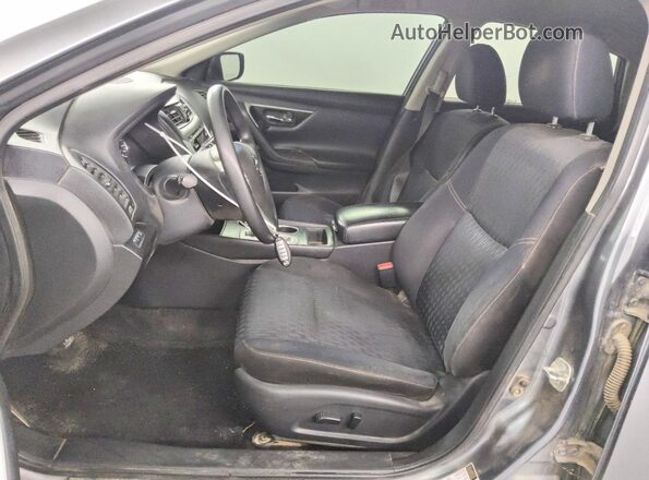 1N4AL3AP0JC139639 2018 NISSAN ALTIMA Gray წინა სალონის ხედი