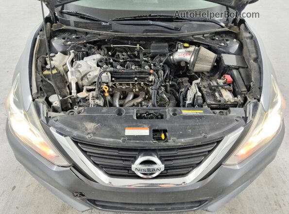 1N4AL3AP0JC139639 2018 NISSAN ALTIMA Gray უკანა სალონის ხედი