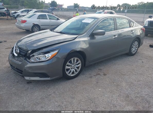 1N4AL3AP0JC156974 2018 NISSAN ALTIMA Gray Передня ліва чверть