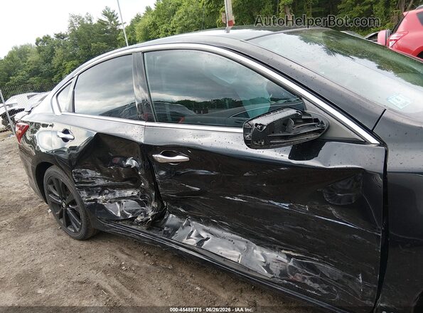 1N4AL3AP0JC157073 2018 NISSAN ALTIMA Black Widok wnętrza z tyłu