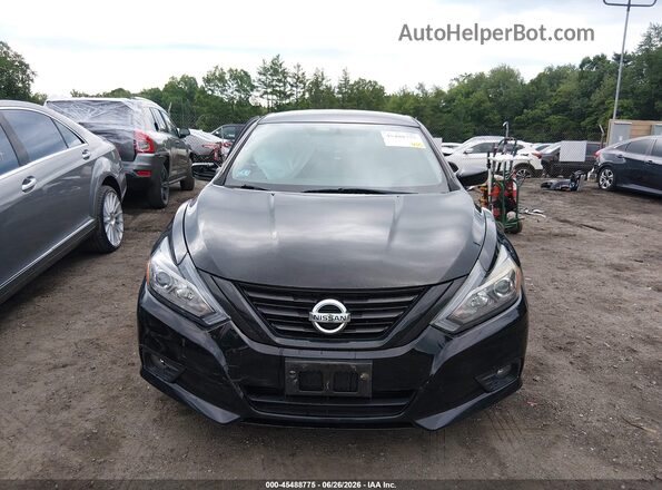 1N4AL3AP0JC157073 2018 NISSAN ALTIMA Black Widok zestawu wskaźników