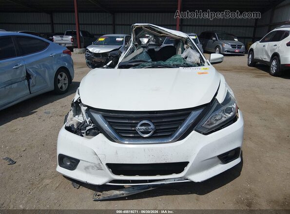 1N4AL3AP0JC163410 2018 NISSAN ALTIMA White Առջևի վահանակի տեսք