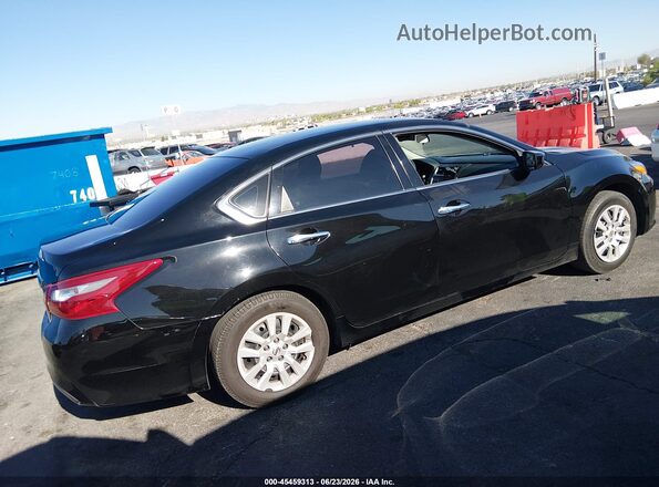 1N4AL3AP0JC164637 2018 NISSAN ALTIMA Черный Задняя правая четверть