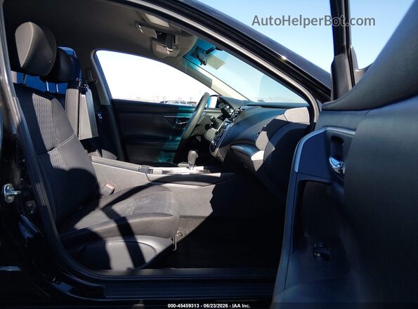 1N4AL3AP0JC164637 2018 NISSAN ALTIMA Черный Вид салона спереди