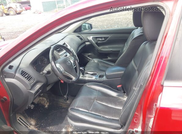 1N4AL3AP0JC187593 2018 NISSAN ALTIMA Красный Вид салона спереди