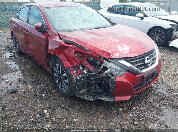 1N4AL3AP0JC187593 2018 NISSAN ALTIMA Красный Вид спереди