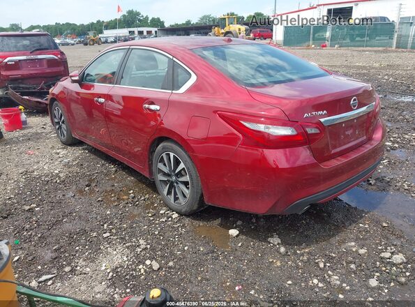1N4AL3AP0JC187593 2018 NISSAN ALTIMA Красный Задняя левая четверть