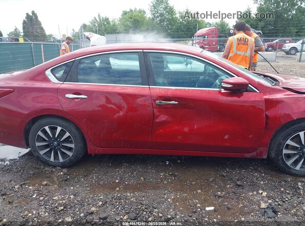 1N4AL3AP0JC187593 2018 NISSAN ALTIMA Красный Панорамный вид салона 360°