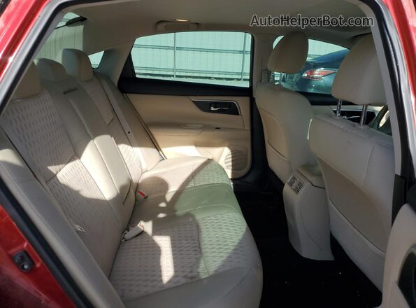 1N4AL3AP0JC232483 2018 NISSAN ALTIMA Red Vista de los asientos traseros