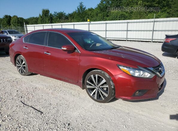 1N4AL3AP0JC232483 2018 NISSAN ALTIMA Red Delantero derecho
