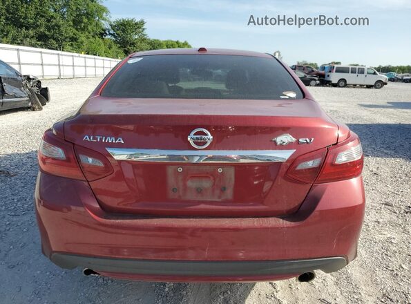 1N4AL3AP0JC232483 2018 NISSAN ALTIMA Red Vista trasera