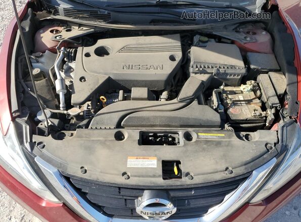 1N4AL3AP0JC232483 2018 NISSAN ALTIMA Red Vista interior trasera
