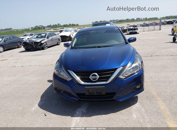 1N4AL3AP0JC256993 2018 NISSAN ALTIMA Синий Вид задней части салона