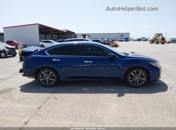 1N4AL3AP0JC256993 2018 NISSAN ALTIMA Синий Панорамный вид салона 360°