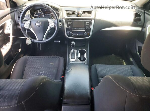 1N4AL3AP0JC282137 2018 NISSAN ALTIMA Black Widok deski rozdzielczej