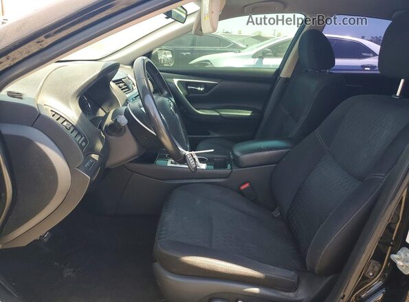 1N4AL3AP0JC282137 2018 NISSAN ALTIMA Black Widok wnętrza z przodu