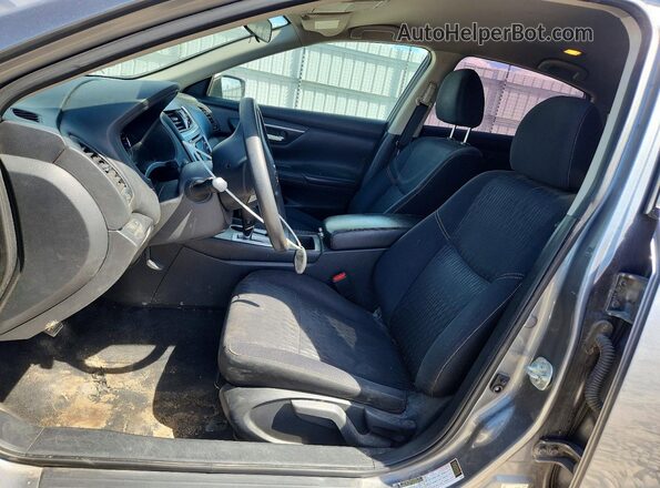 1N4AL3AP0JC473296 2018 NISSAN ALTIMA Серый Вид салона спереди