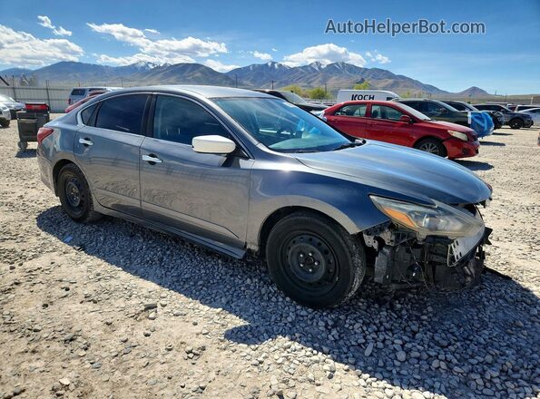1N4AL3AP0JC473296 2018 NISSAN ALTIMA Серый Передняя правая четверть