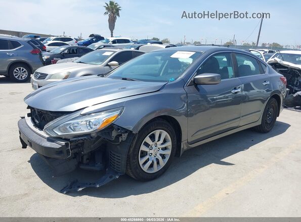 1N4AL3AP0JC473511 2018 NISSAN ALTIMA Gray Передня ліва чверть